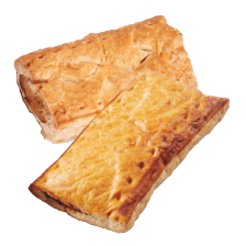 Saucijzenbroodje of vegan saucijzenbroodje